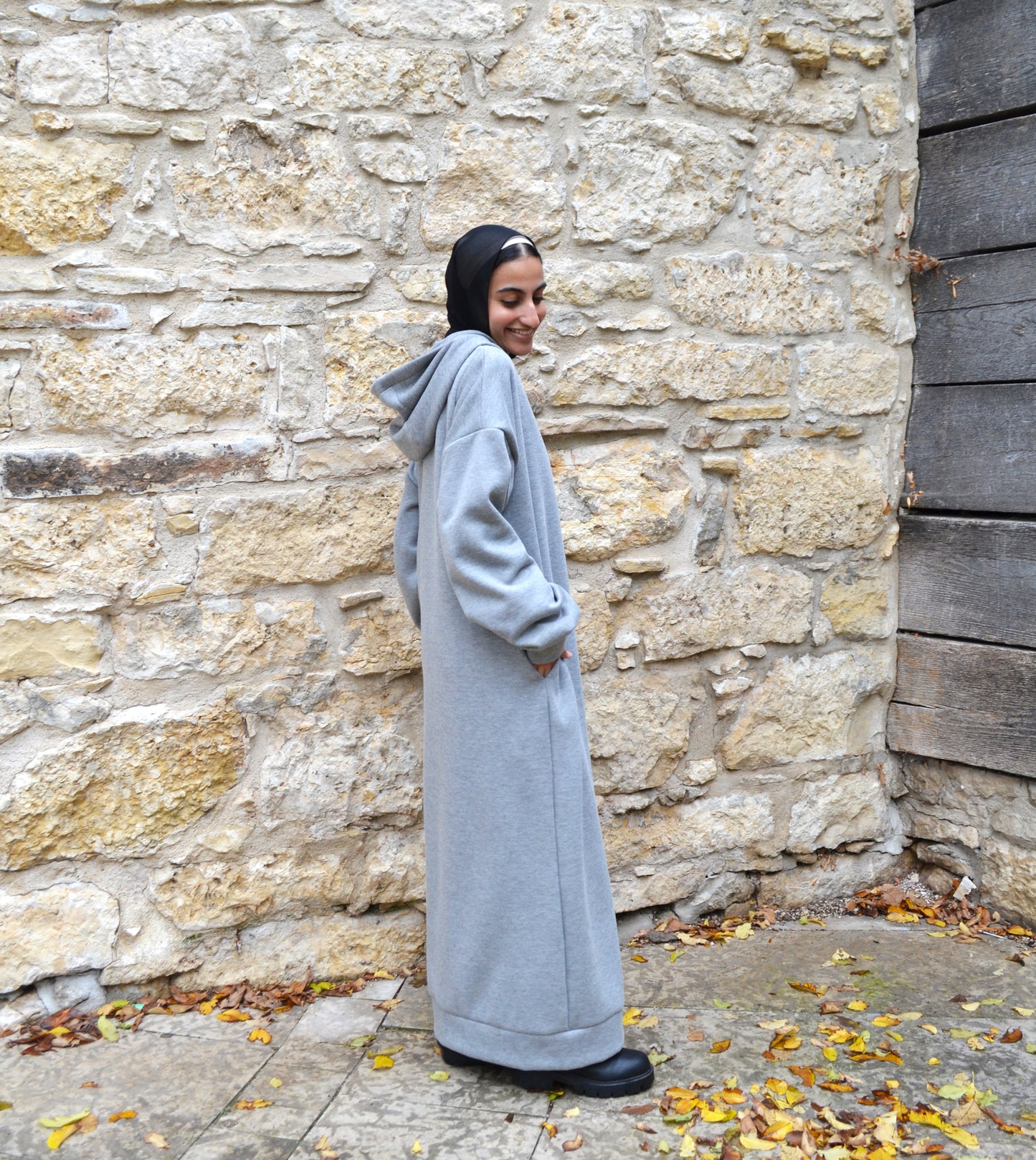 Dalia Hooded Abaya Jacket