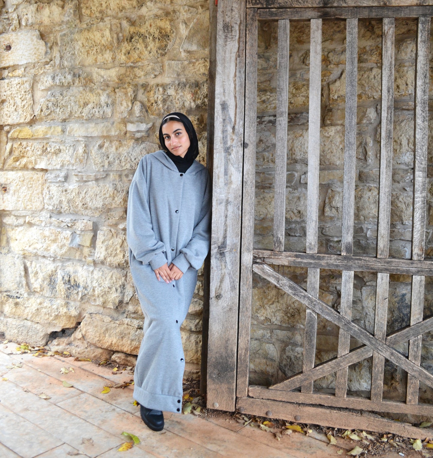 Dalia Hooded Abaya Jacket