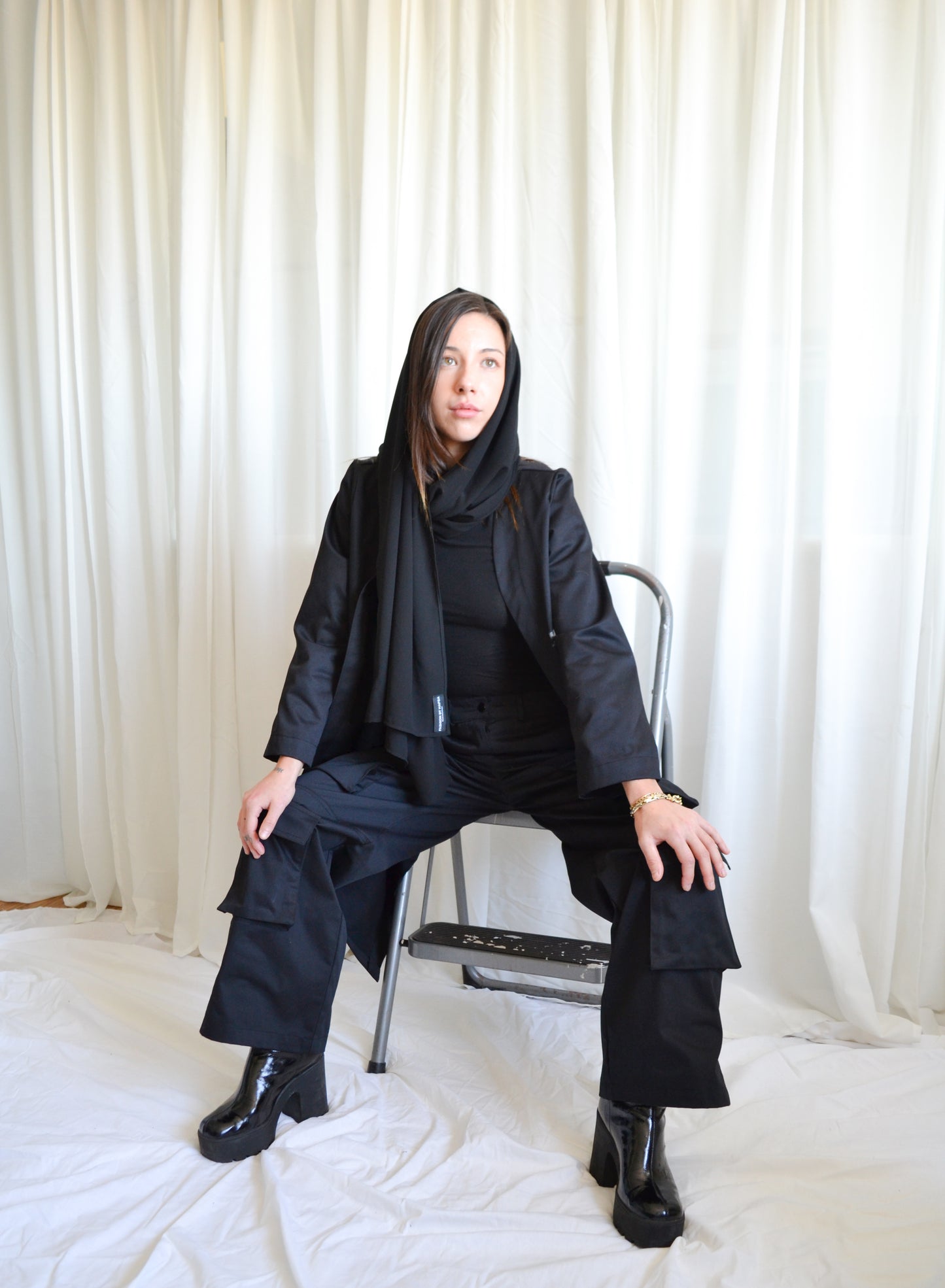 Aura Jacket - Solid Black Canvas