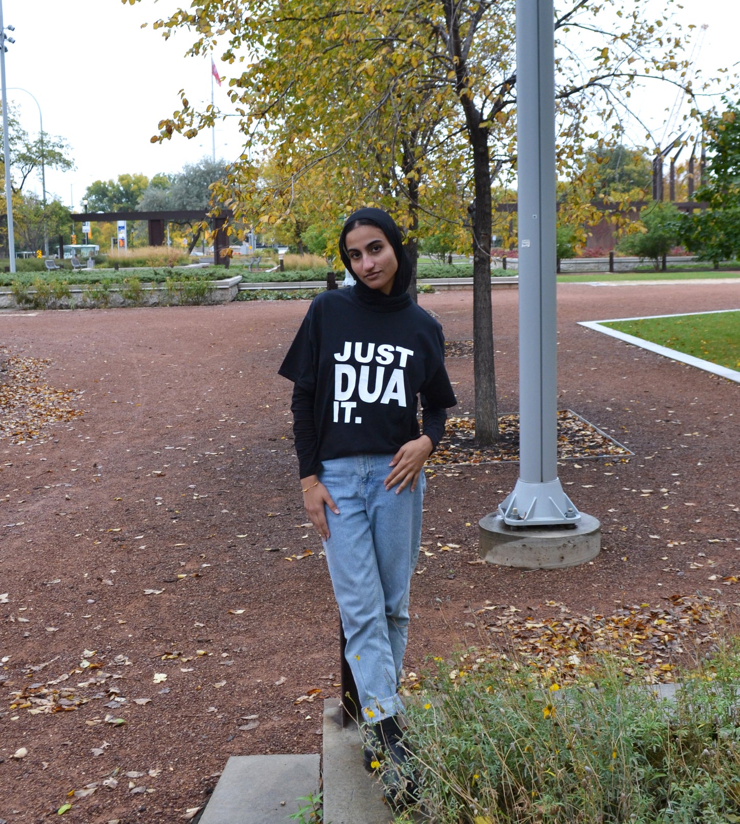 Unisex Cotton Tshirt - Just Dua It Art