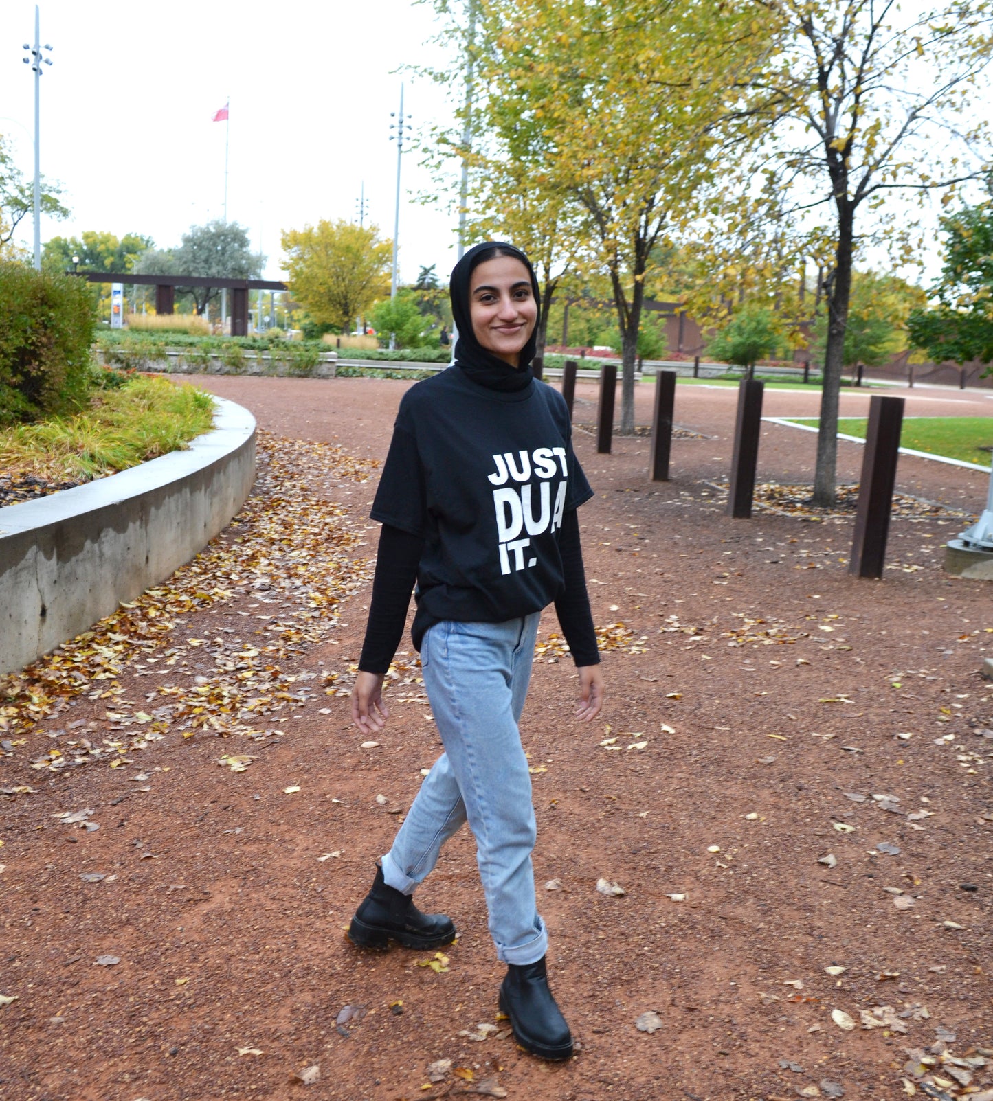 Unisex Cotton Tshirt - Just Dua It Art