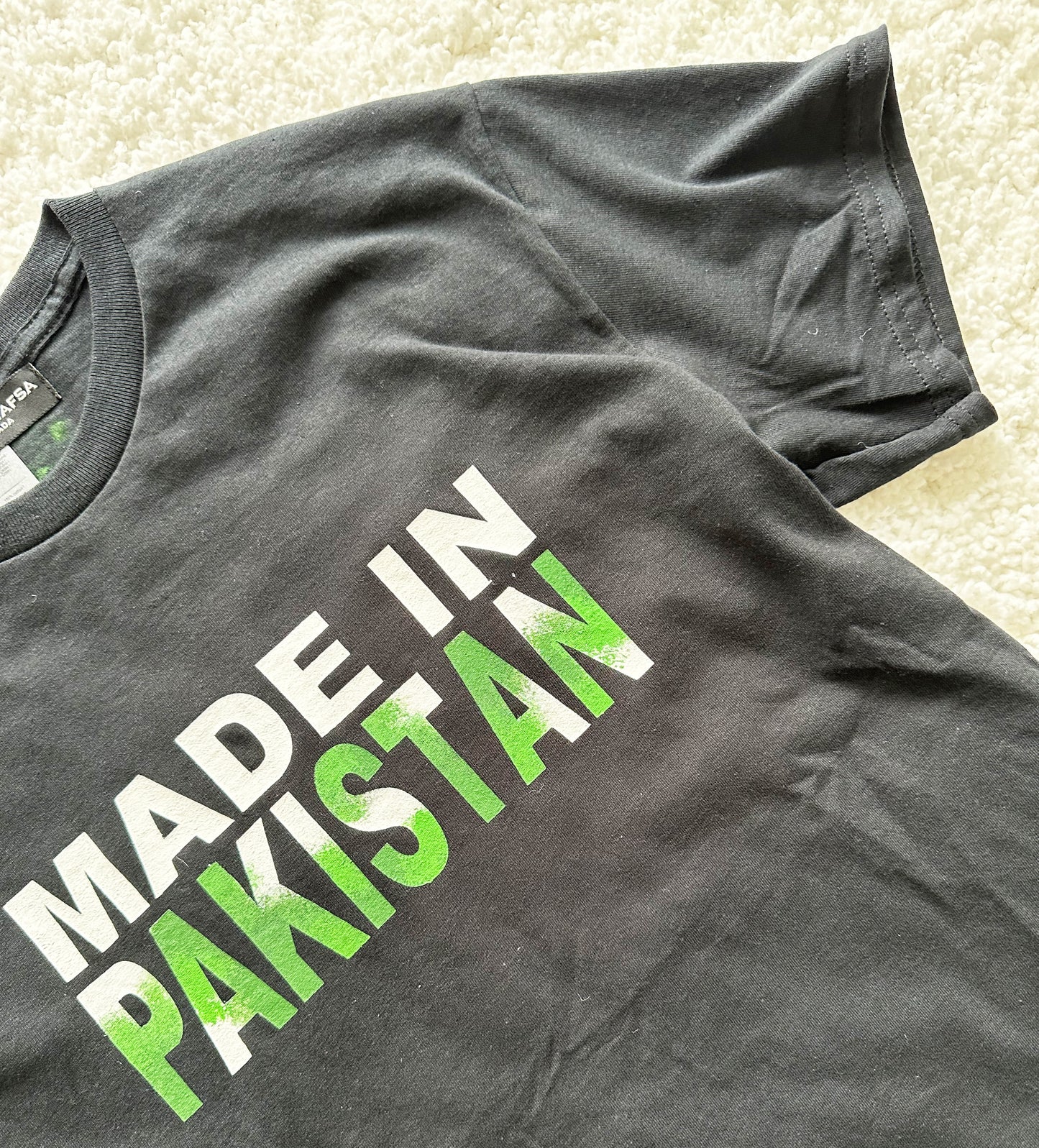 Unisex Cotton Tshirt - Made in Pakistan Art