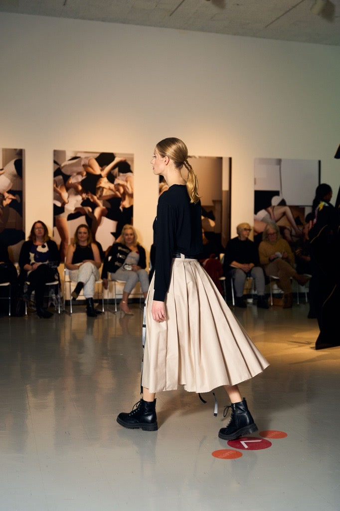 Dania Pleated Skirt - SAMPLE