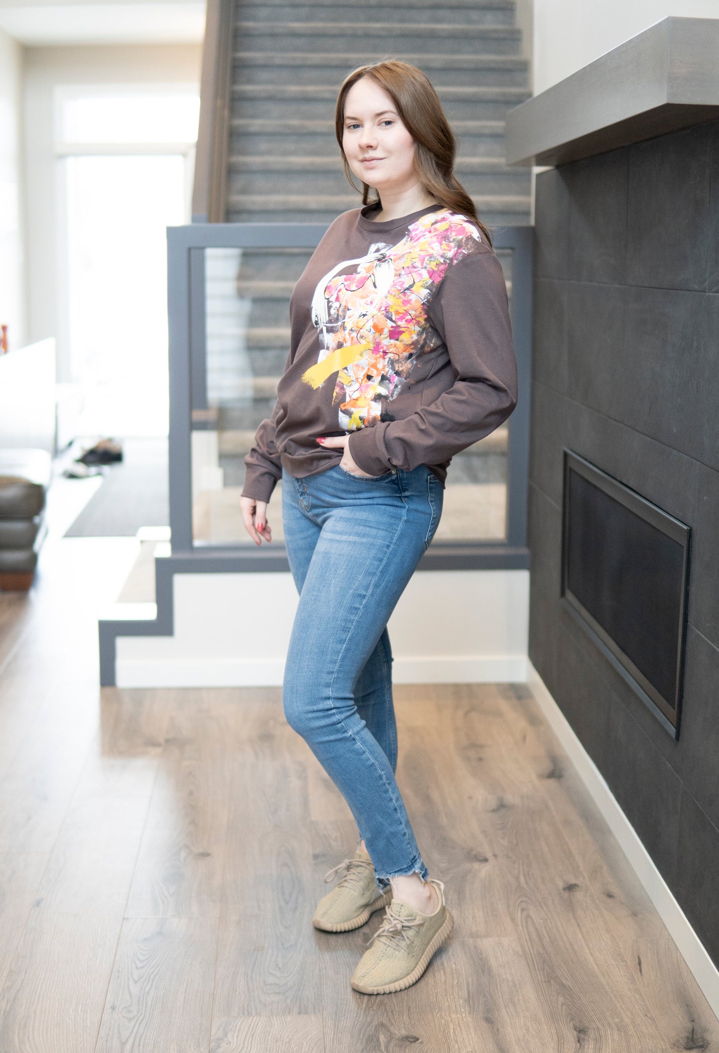 Essential LS Tunic - Starburst Art