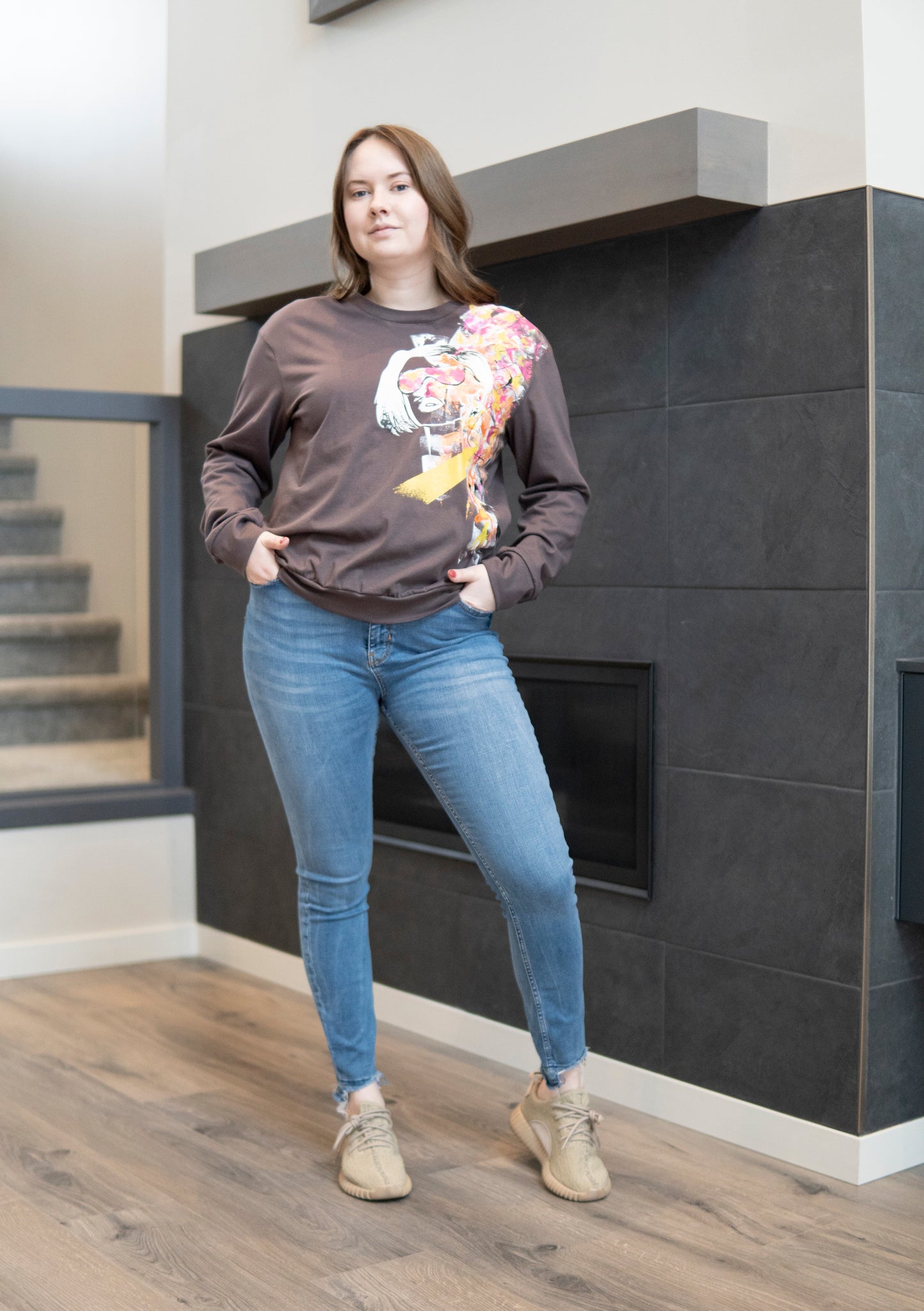 Essential LS Tunic - Starburst Art