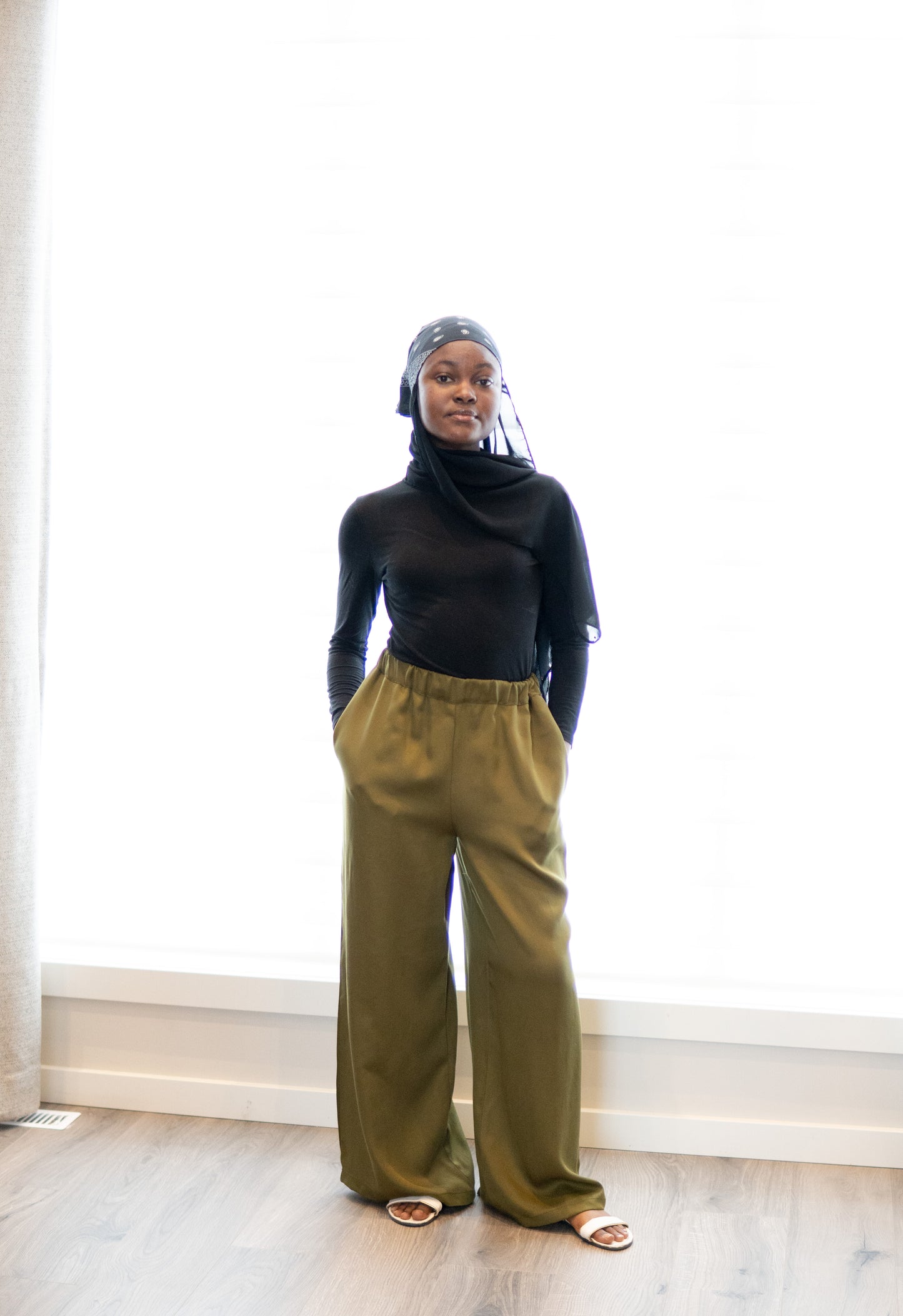 Jamil Trousers - Dark Khaki