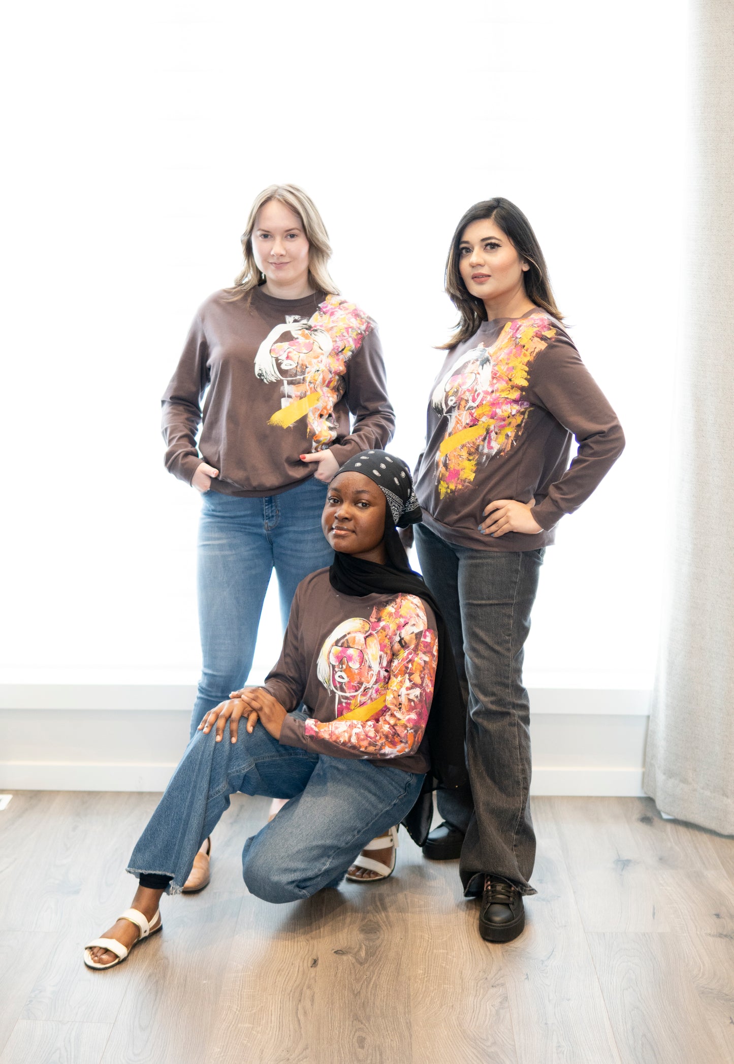 Essential LS Tunic - Starburst Art
