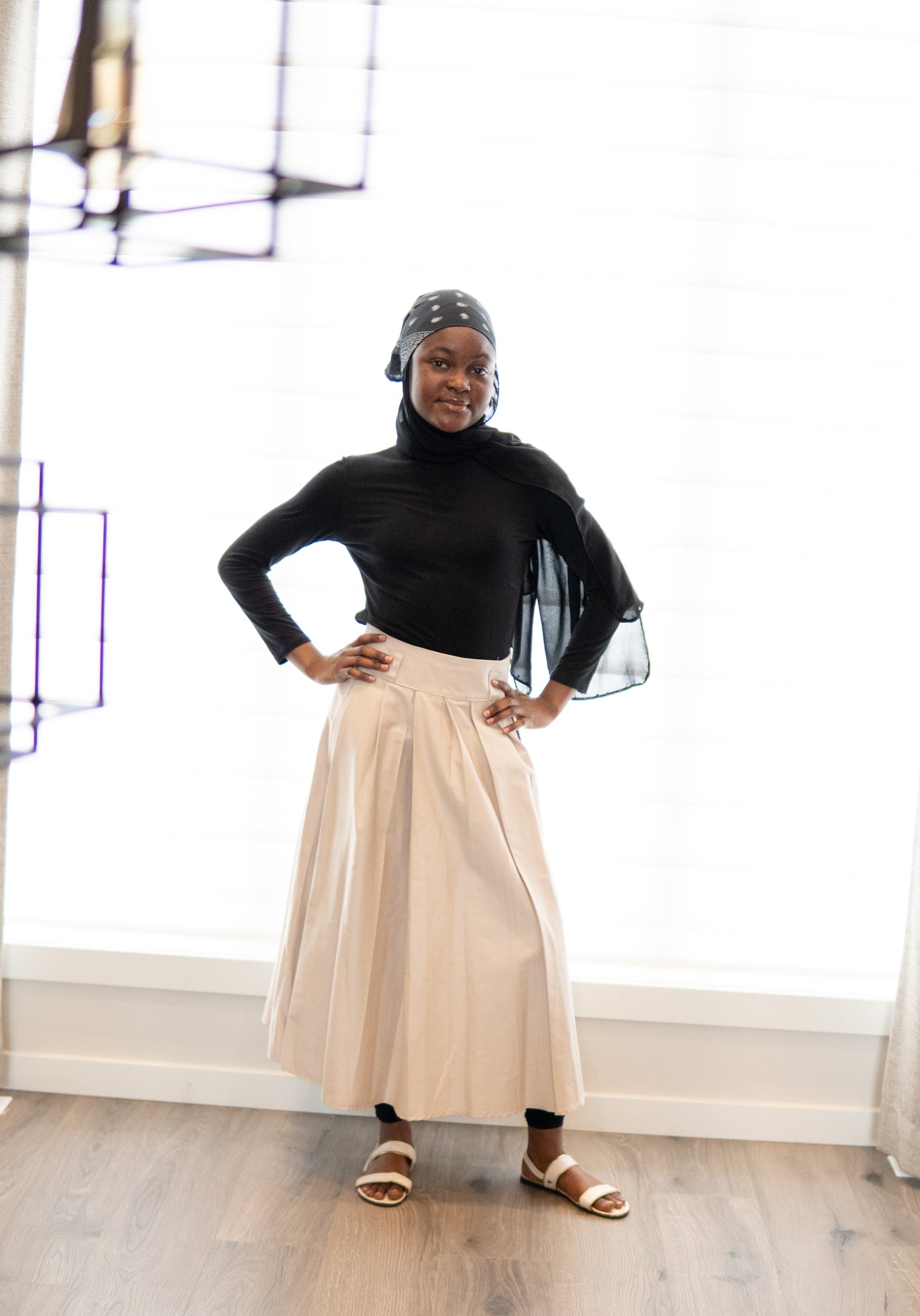 Dania Pleated Skirt - SAMPLE