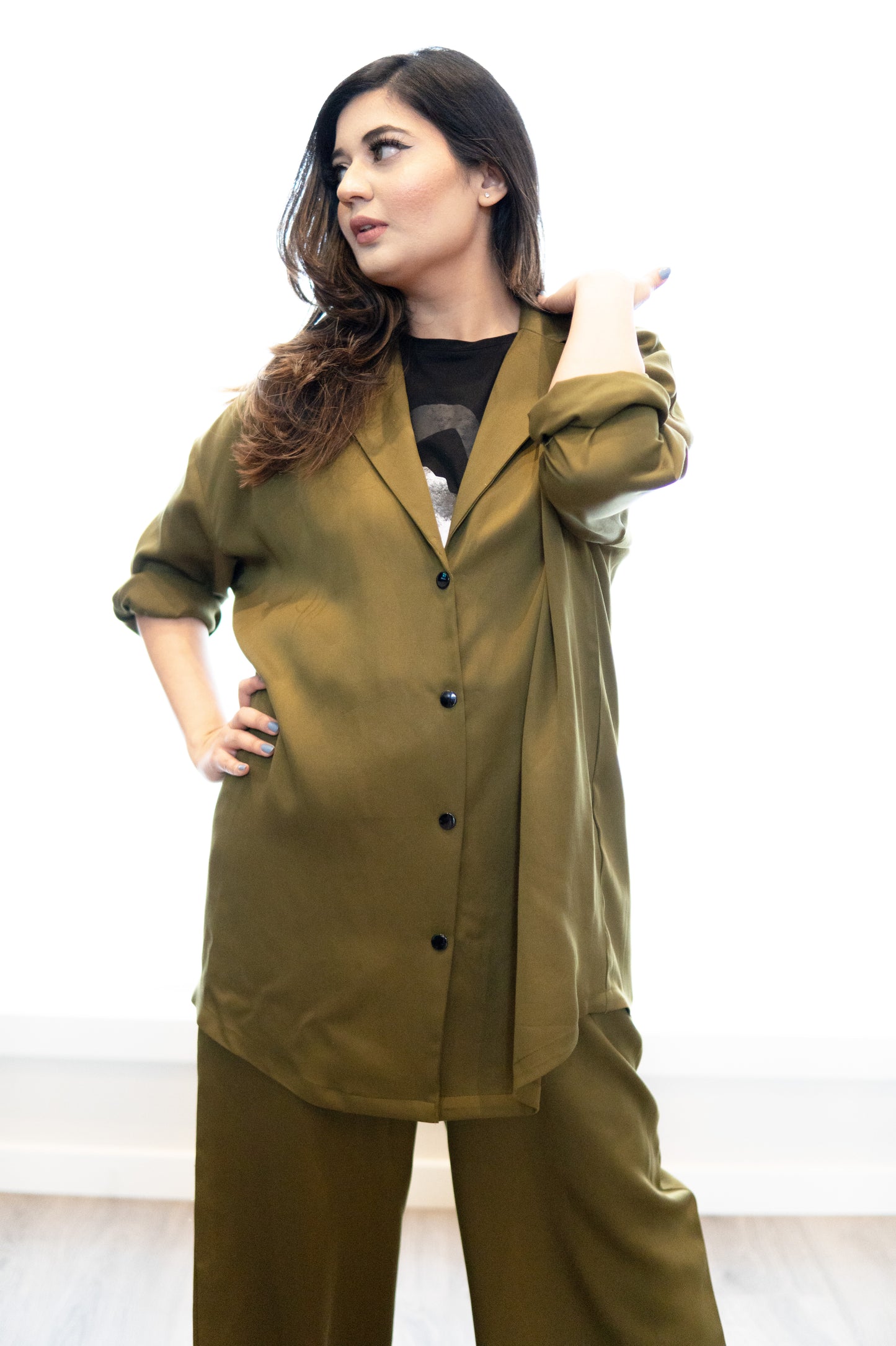 Jamesha Shirt - Dark Khaki