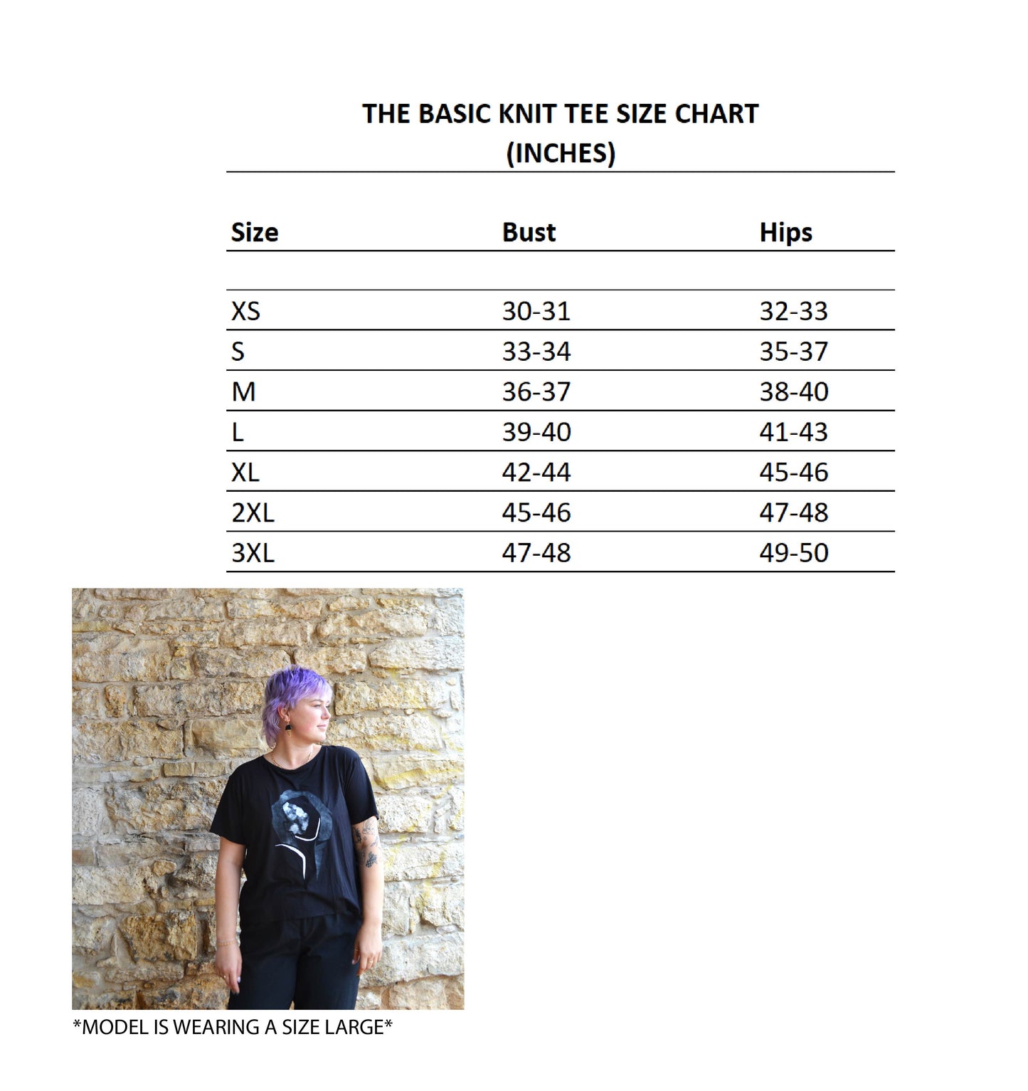The Basic Tee - June Art, Raspberry
