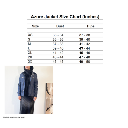 Azure Jean Jacket - Rachel Art
