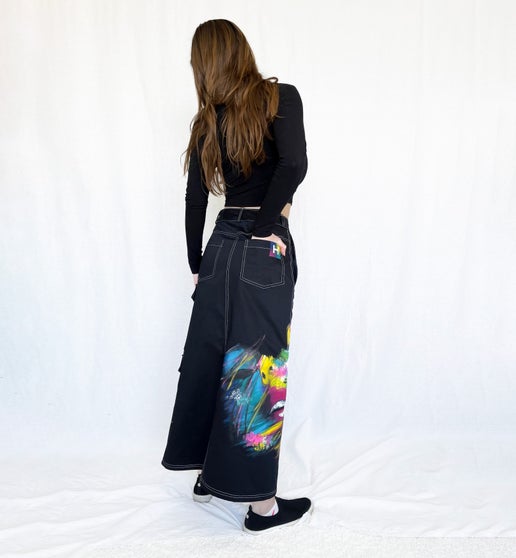 Urban Fly Front Skirt - SAMPLE