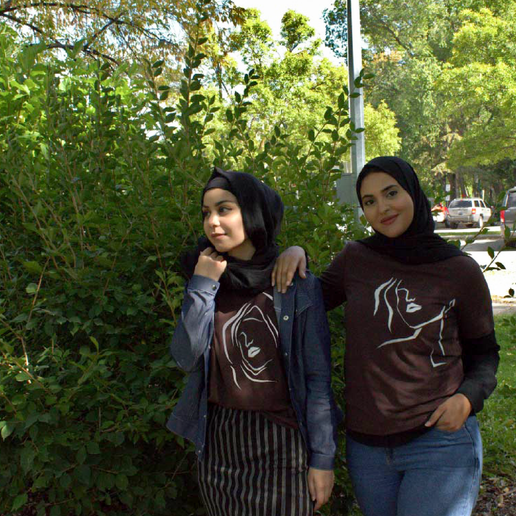 The Basic Tee - Unity Hijab Art