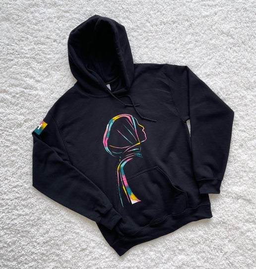 Unisex Cotton Hoodie - My Right My Choice Art
