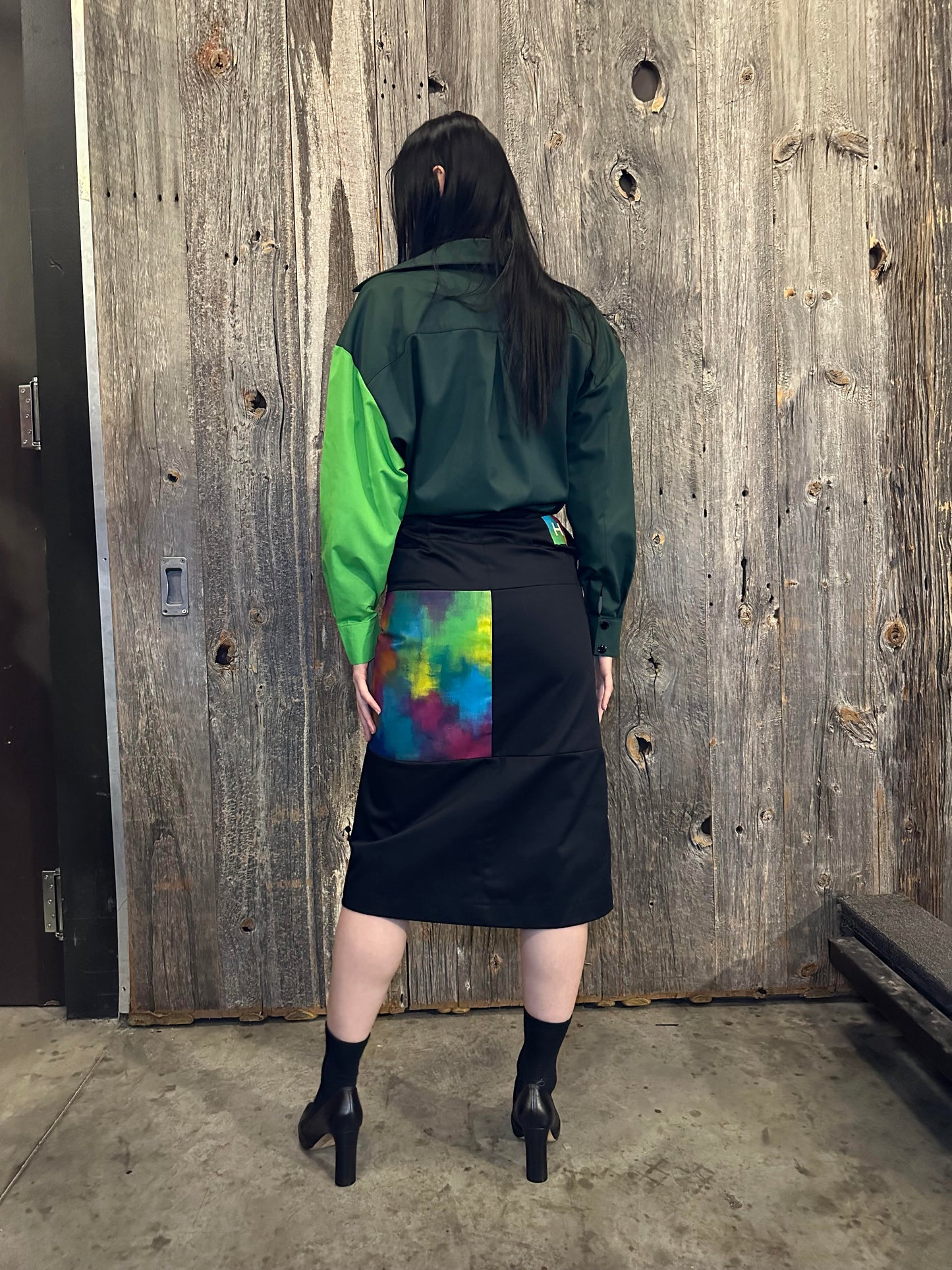 Saturn Midi Skirt - SAMPLE