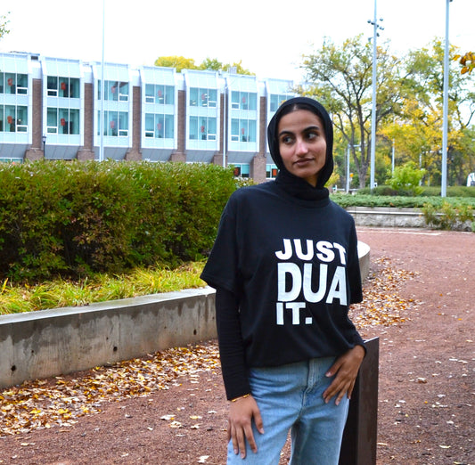Unisex Cotton Tshirt - Just Dua It Art