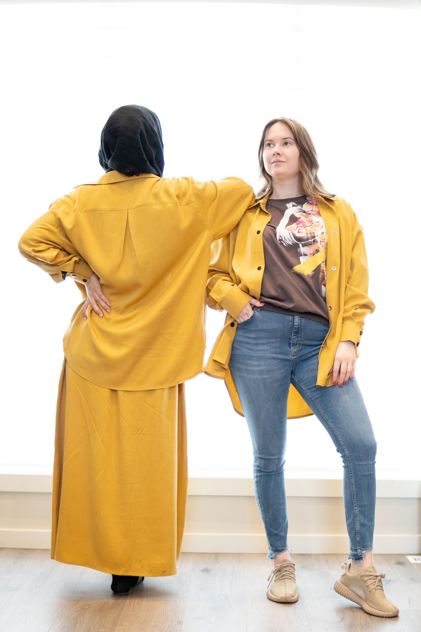 Sana Oversized Shirt - Mustard