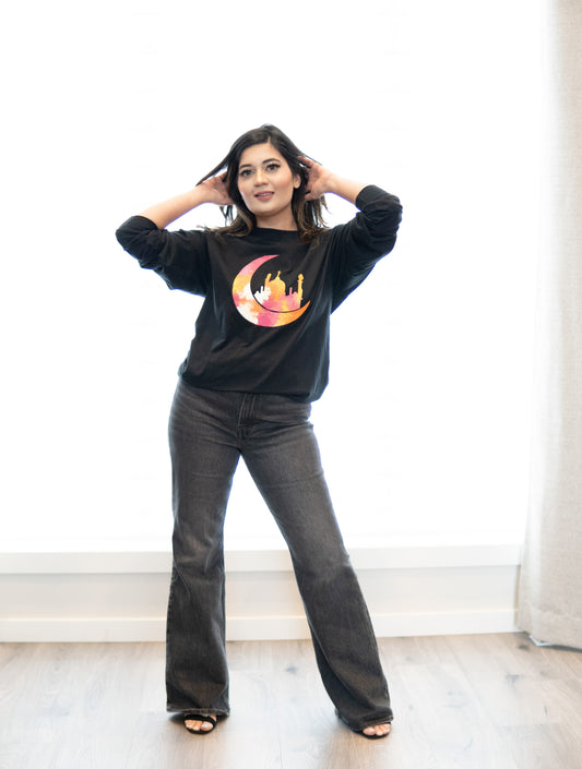 Unisex Cotton LS Tshirt - Chaand Art