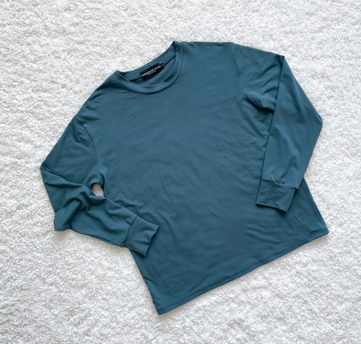 Essential LS Tee - Deep Teal