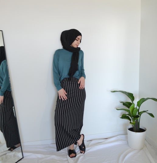 Essential LS Tee - Deep Teal