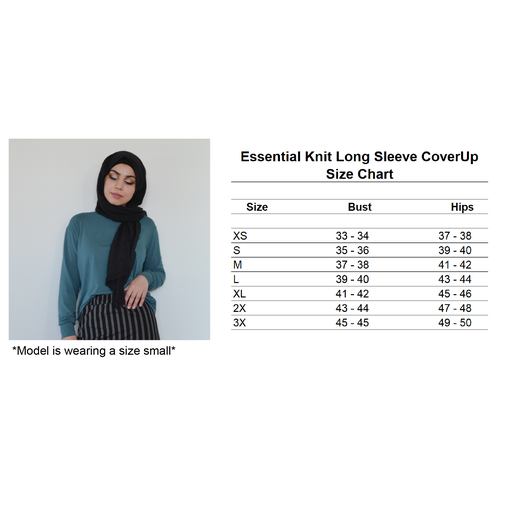 Essential LS Tee - Deep Teal