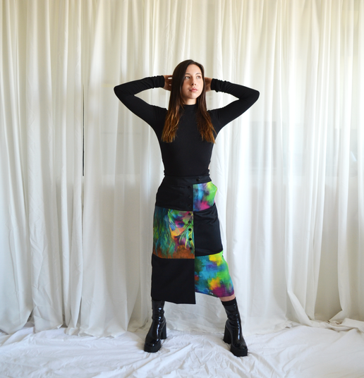 Saturn Midi Skirt - SAMPLE